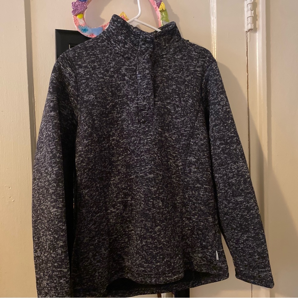 Avalanche Soft Sherpa Fleece Sweater Jacket Women's Size Medium